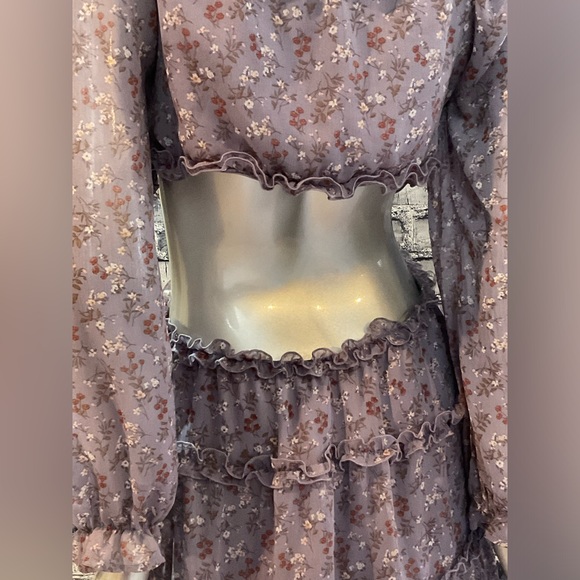 Southern Prairie Boho Cutout Dress - Picture 9 of 10